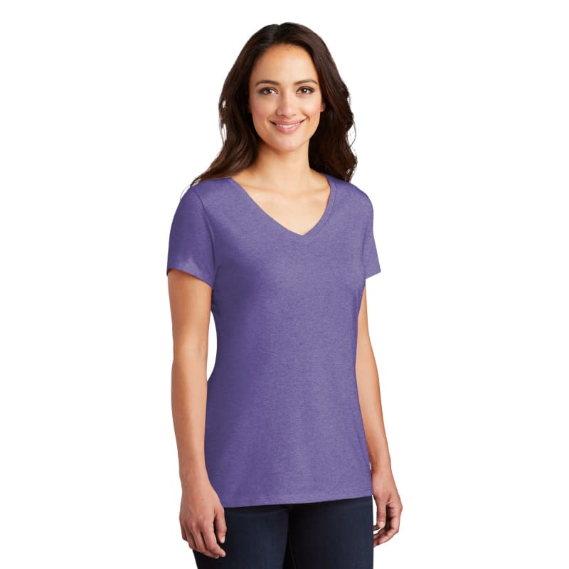 District Women's Perfect Tri V-Neck Tee. 83