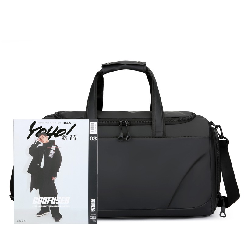 Gym Duffel Bag With Various Text, Large Sports Bag 2