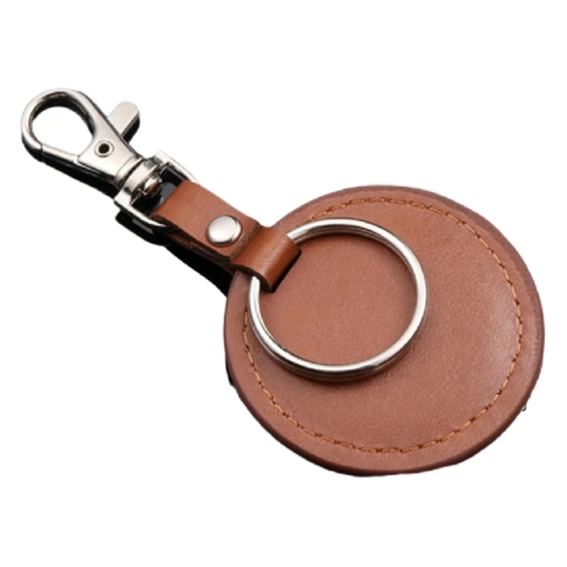 Round Leather Key Chains & Car Keychain 2