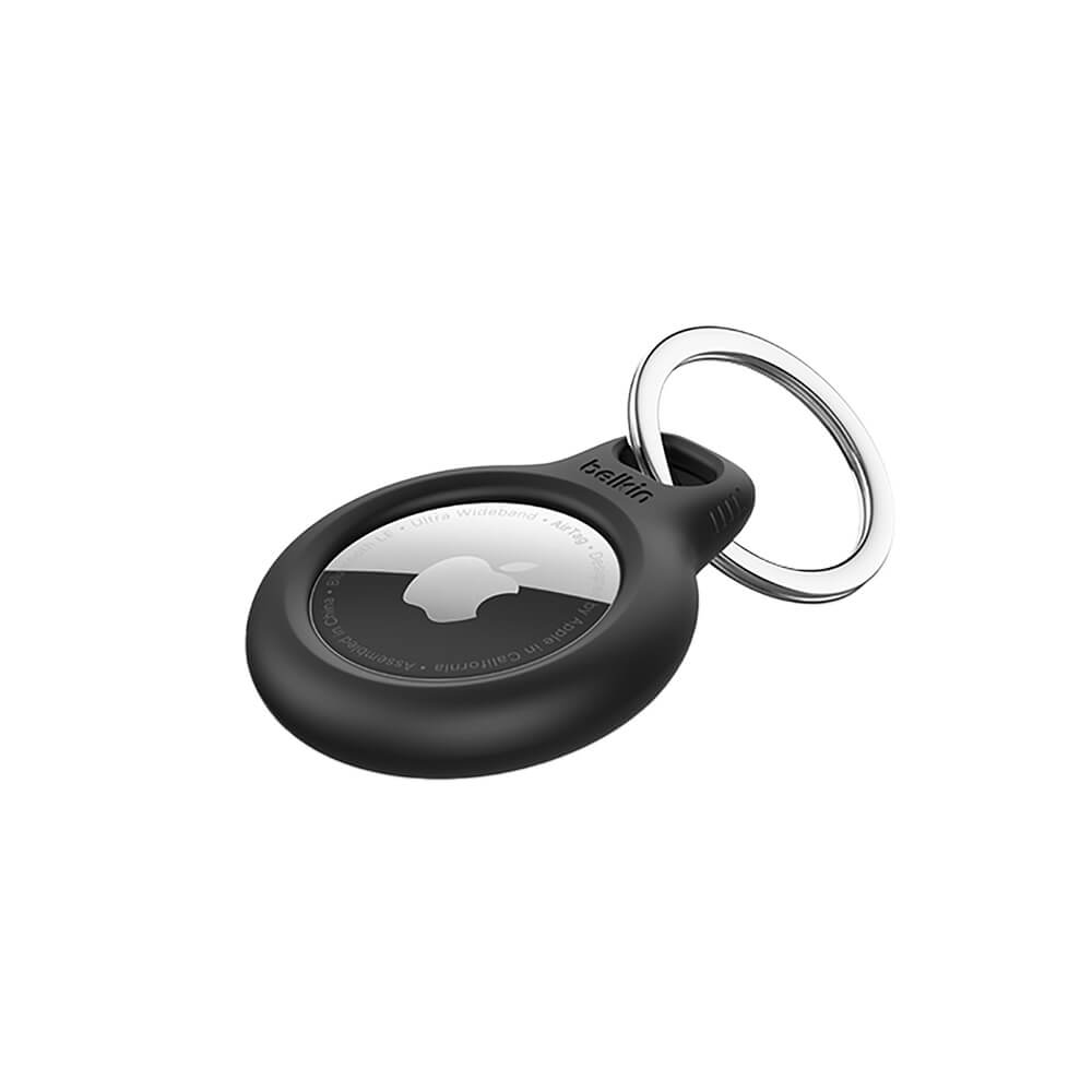 Secure Holder With Keyring For Apple Airtag