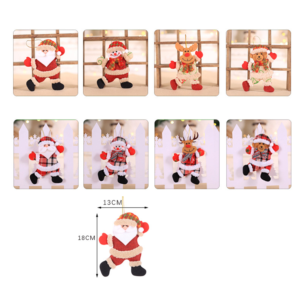 Christmas Santa Claus Doll Pendant 3