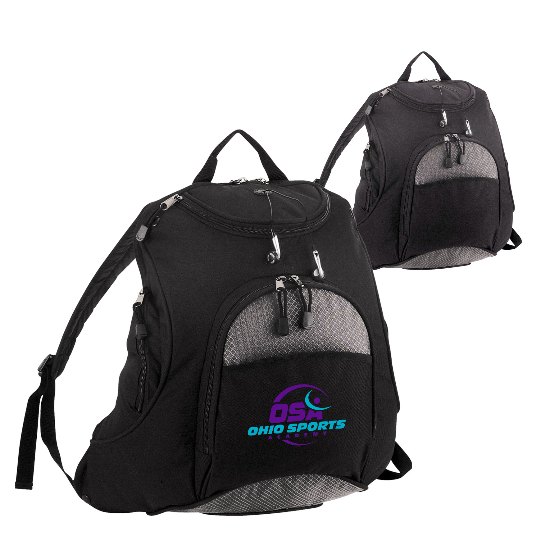 600D Polyester Adventure Backpack w/Padded Back & Shoulder Straps 3