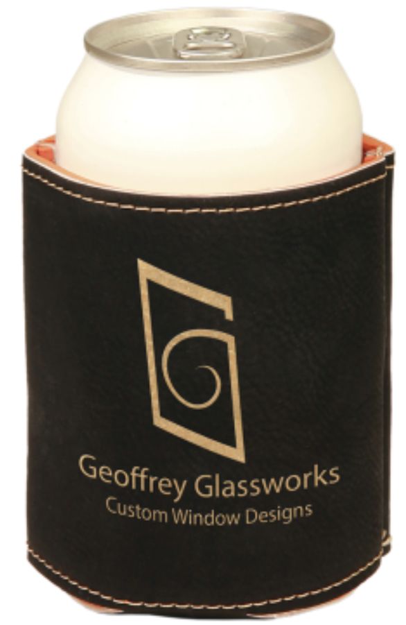 Black Leatherette Beverage Holder 2
