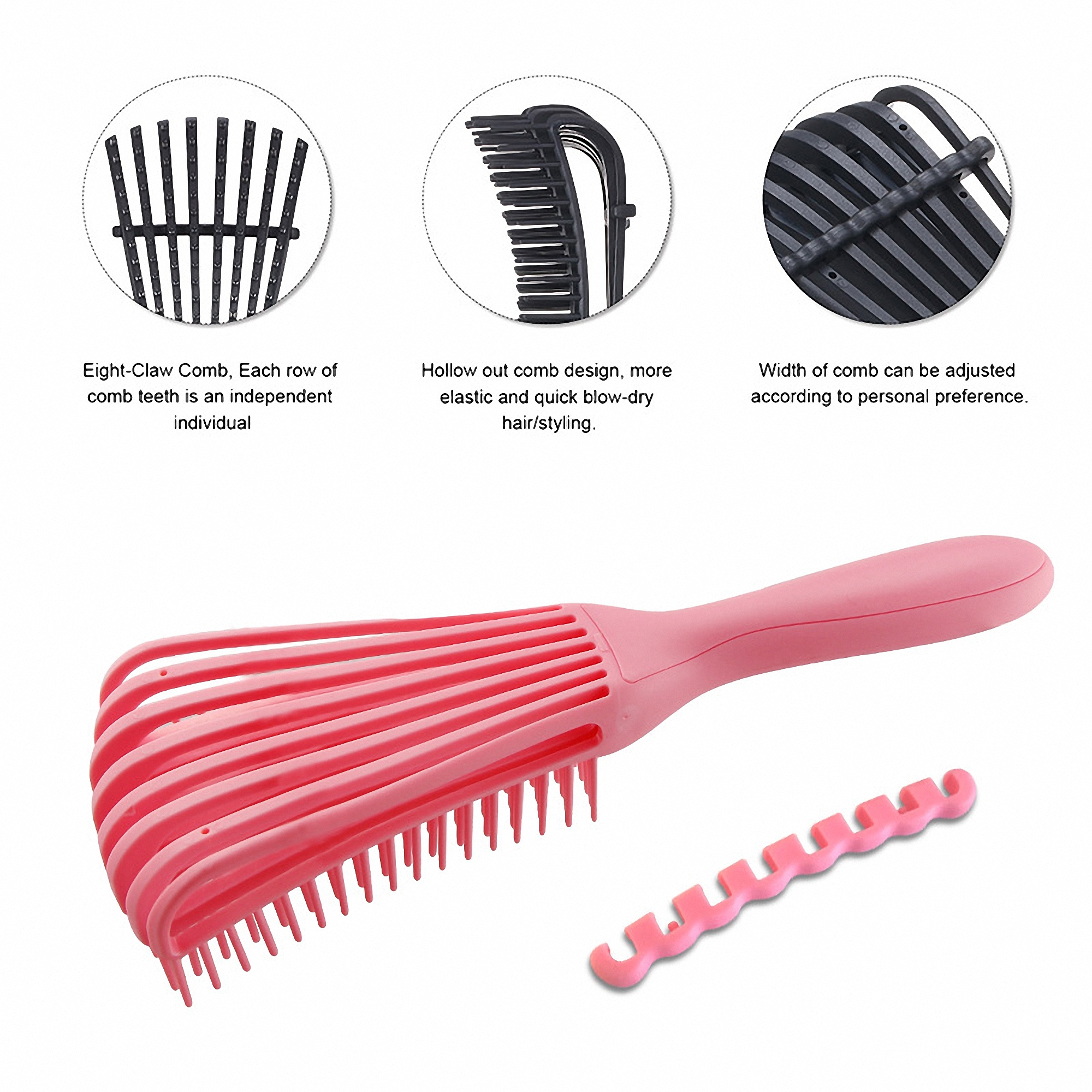 Detangling Massage Hair Brush 7