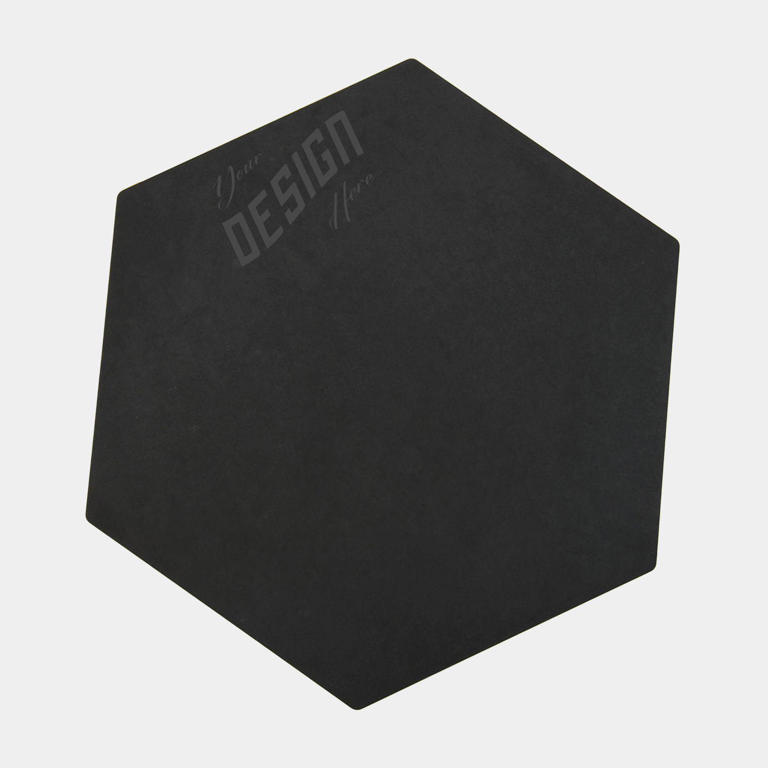 Epicurean - Victorinox® USA Made Serving & Display Hexagon Medium Slate Colored Board 2