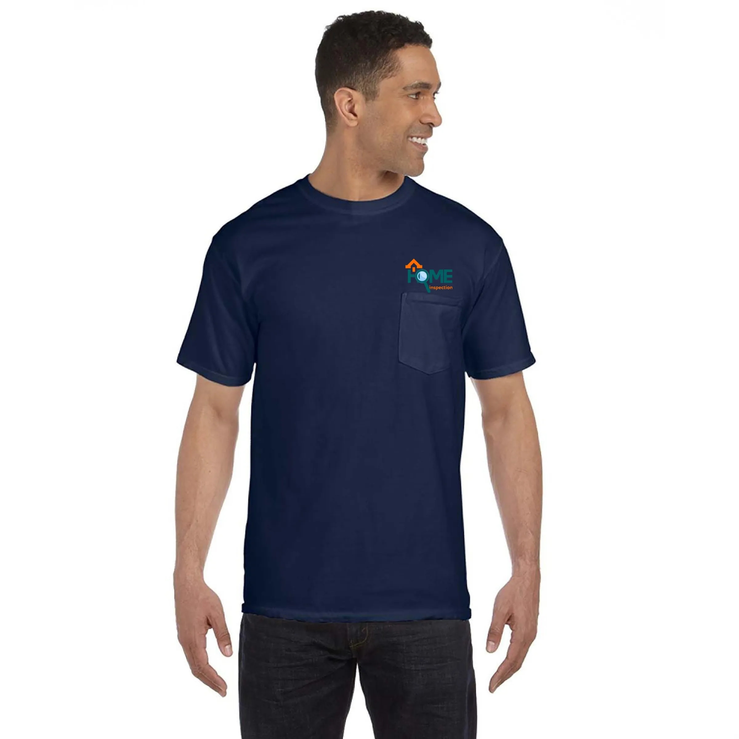 COMFORT COLORS ADULT HEAVYWEIGHT 6.1 OZ. POCKET T-SHIRT 46