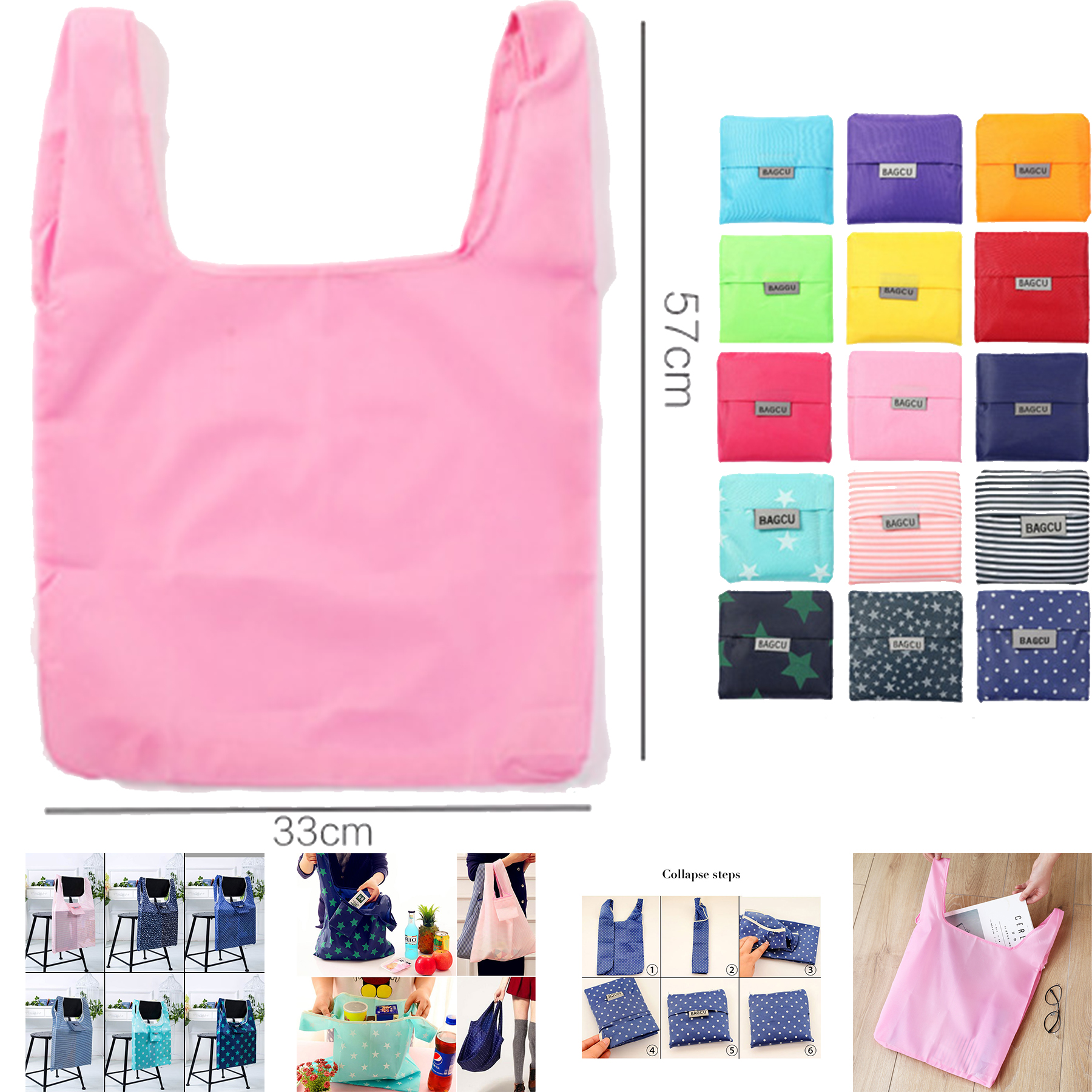 Reusable Handbag Folding Bag 2