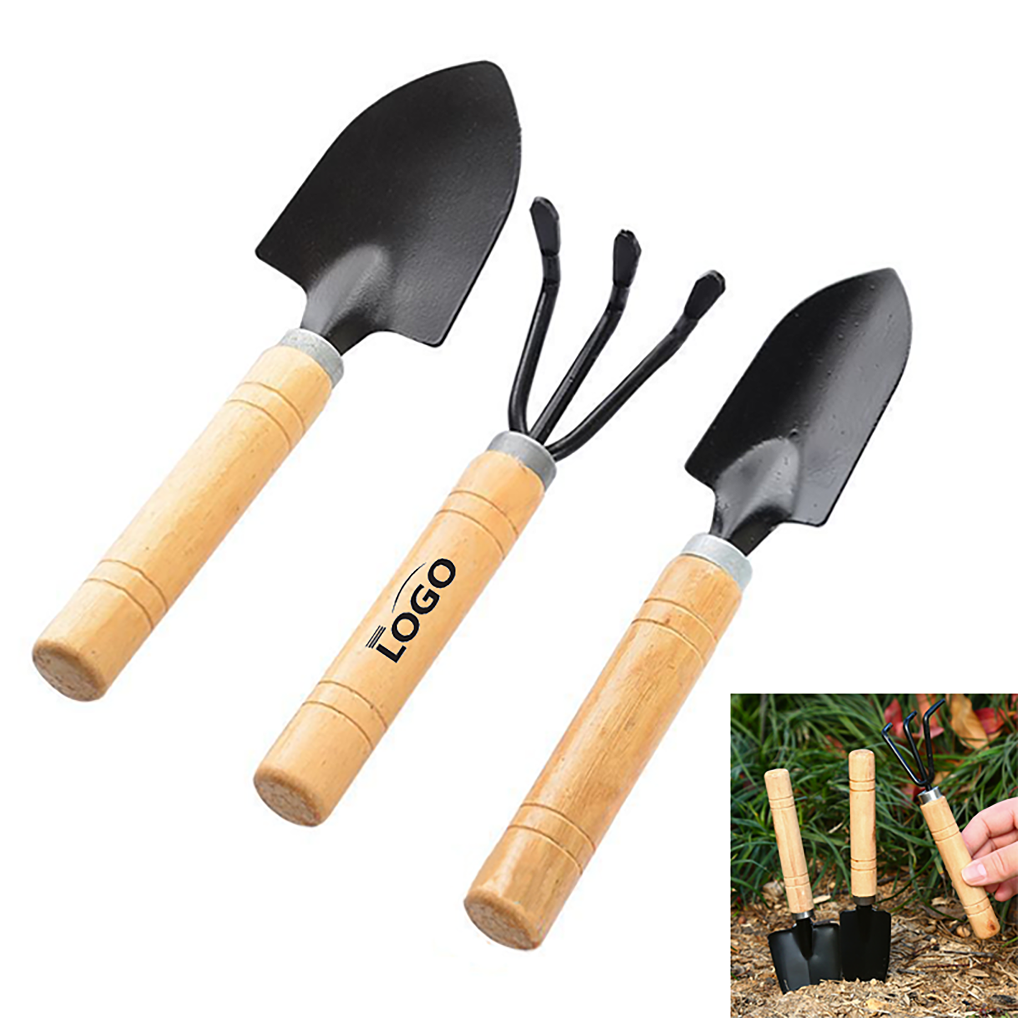 3-Piece Mini Garden Tool Set 2
