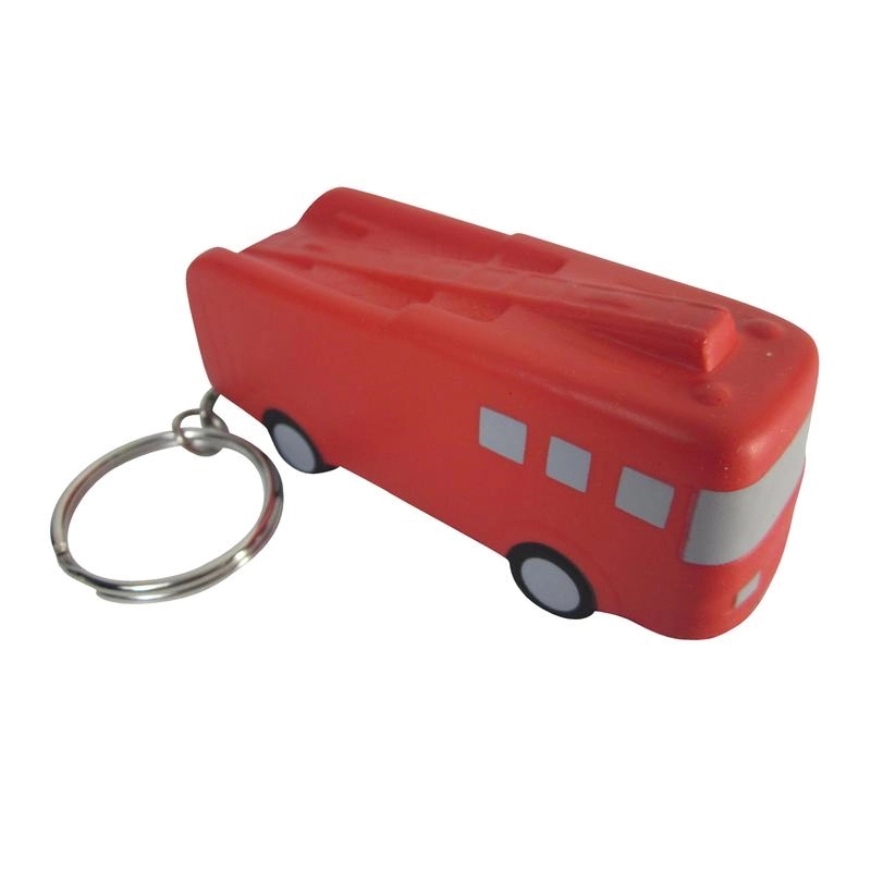 Fire Truck Stress Ball Keychains 2