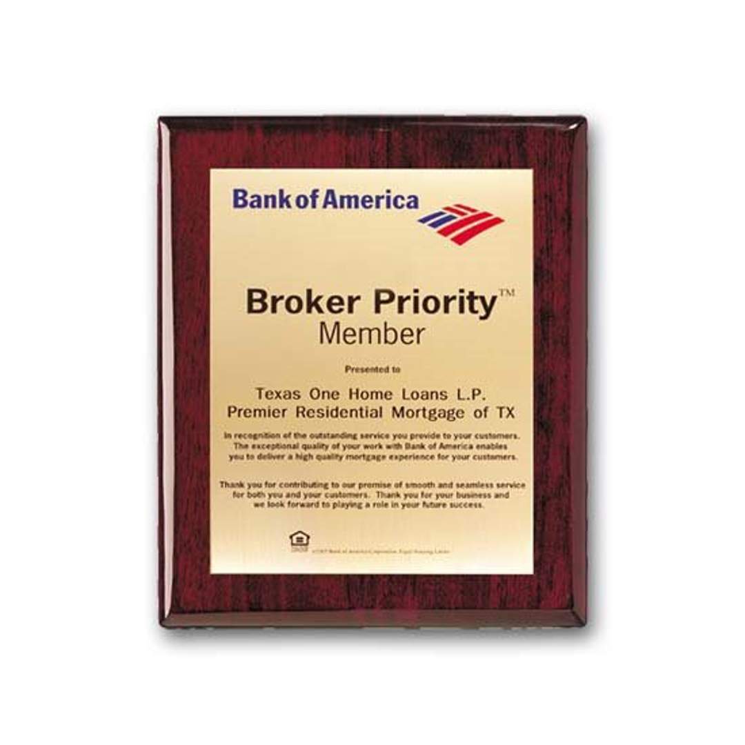 Screenprint Brass - Rosewood 4