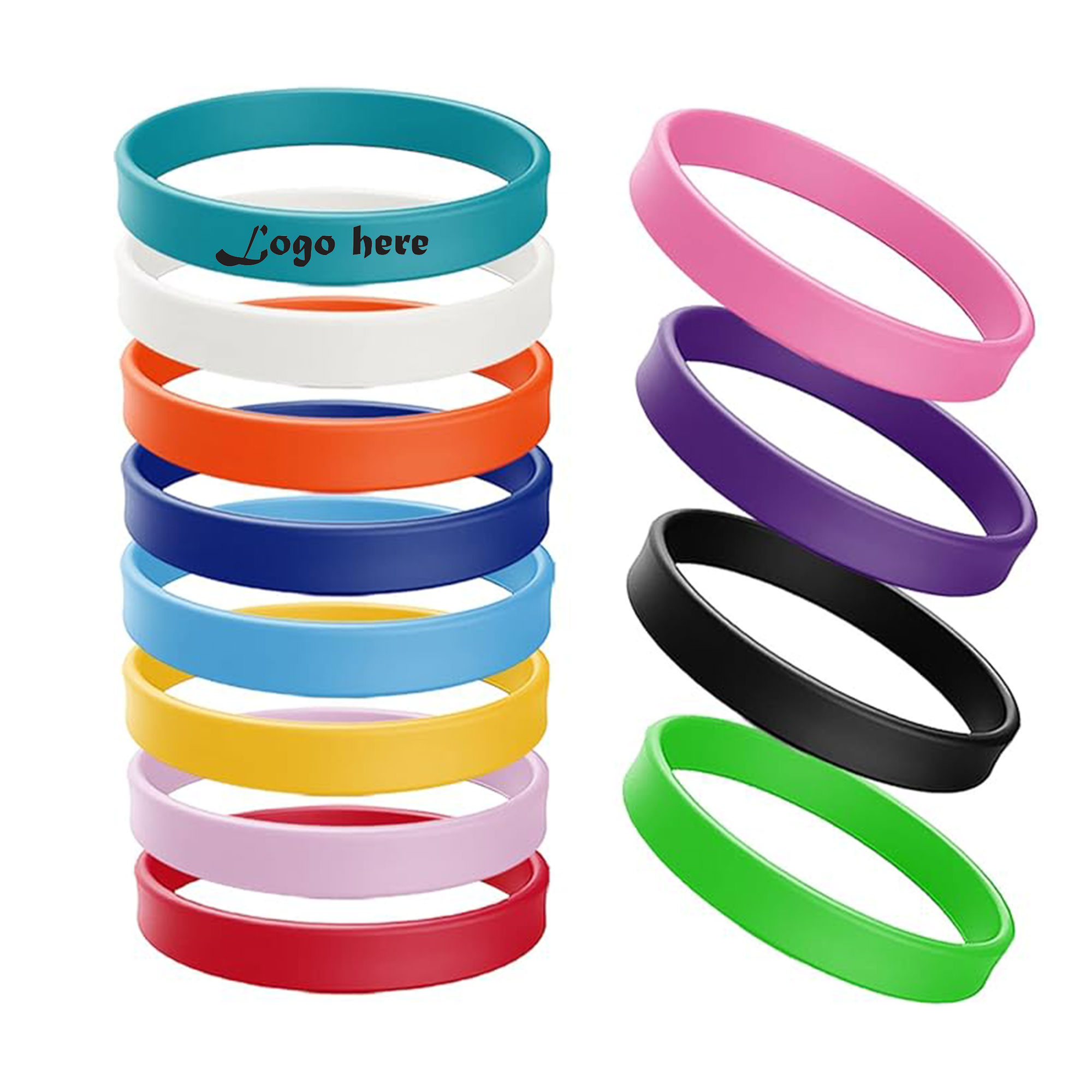Colored Wristbands Rubber Bands 2