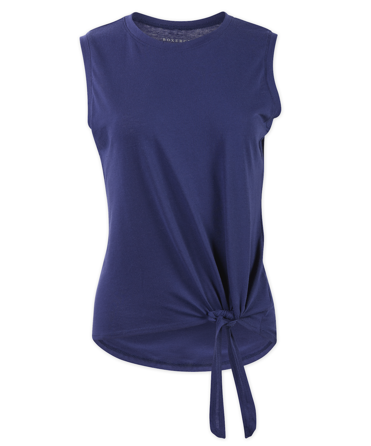 BOXERCRAFT WOMEN'S KNOT FRONT TEE 8