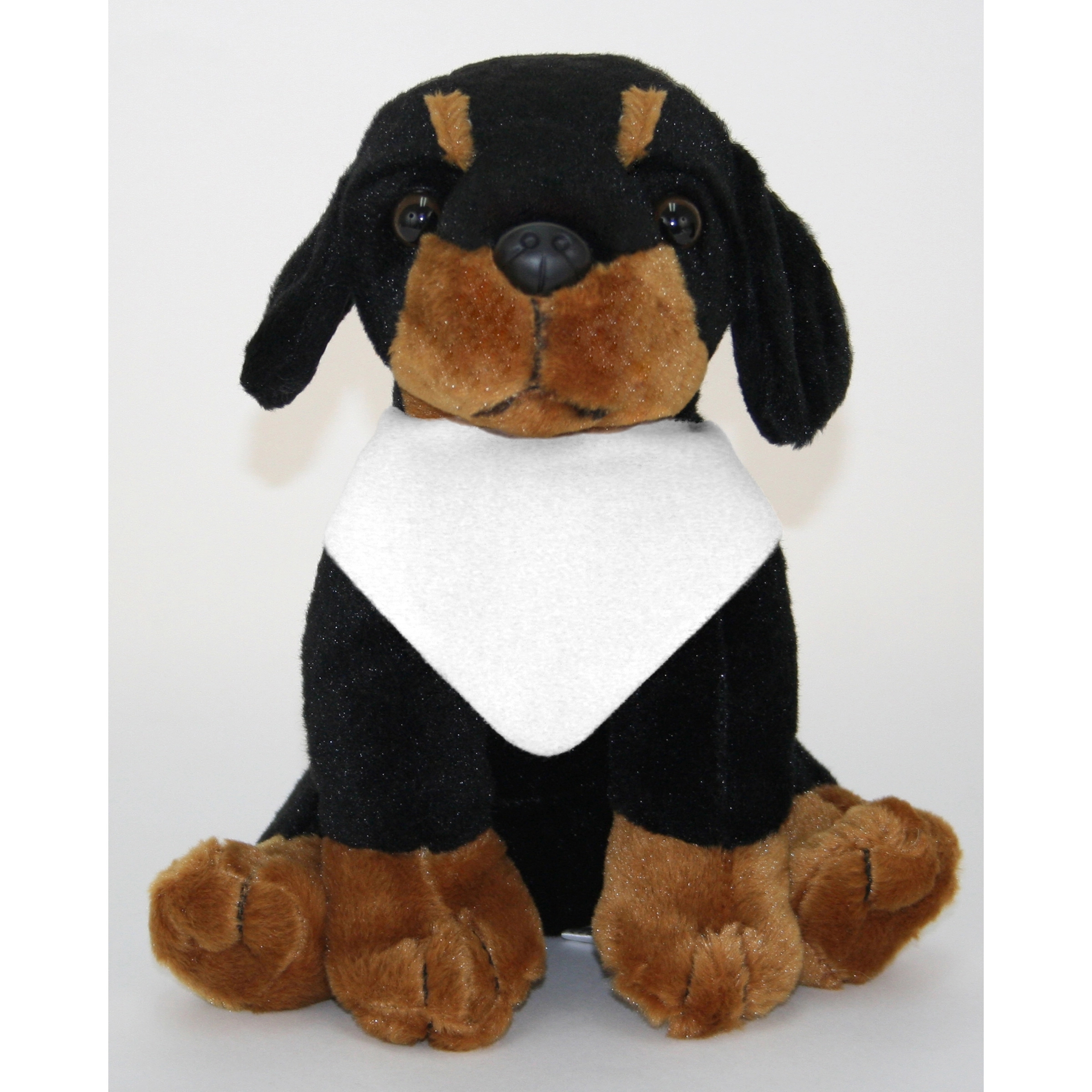 8" Medium Sitting Dog - Rottweiler 7