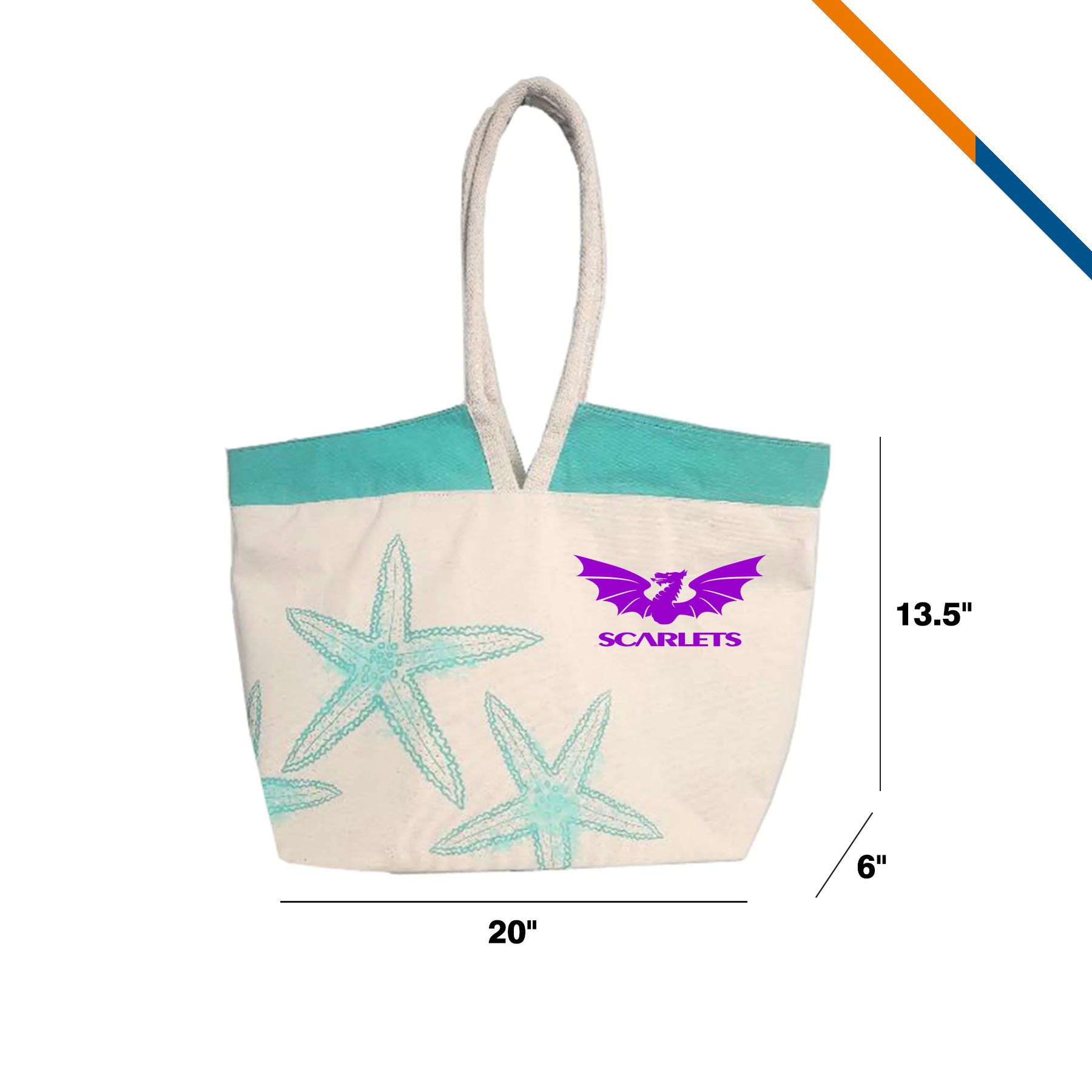 Dendron Cotton Tote Bag, custom tote bag with logo imprint 3