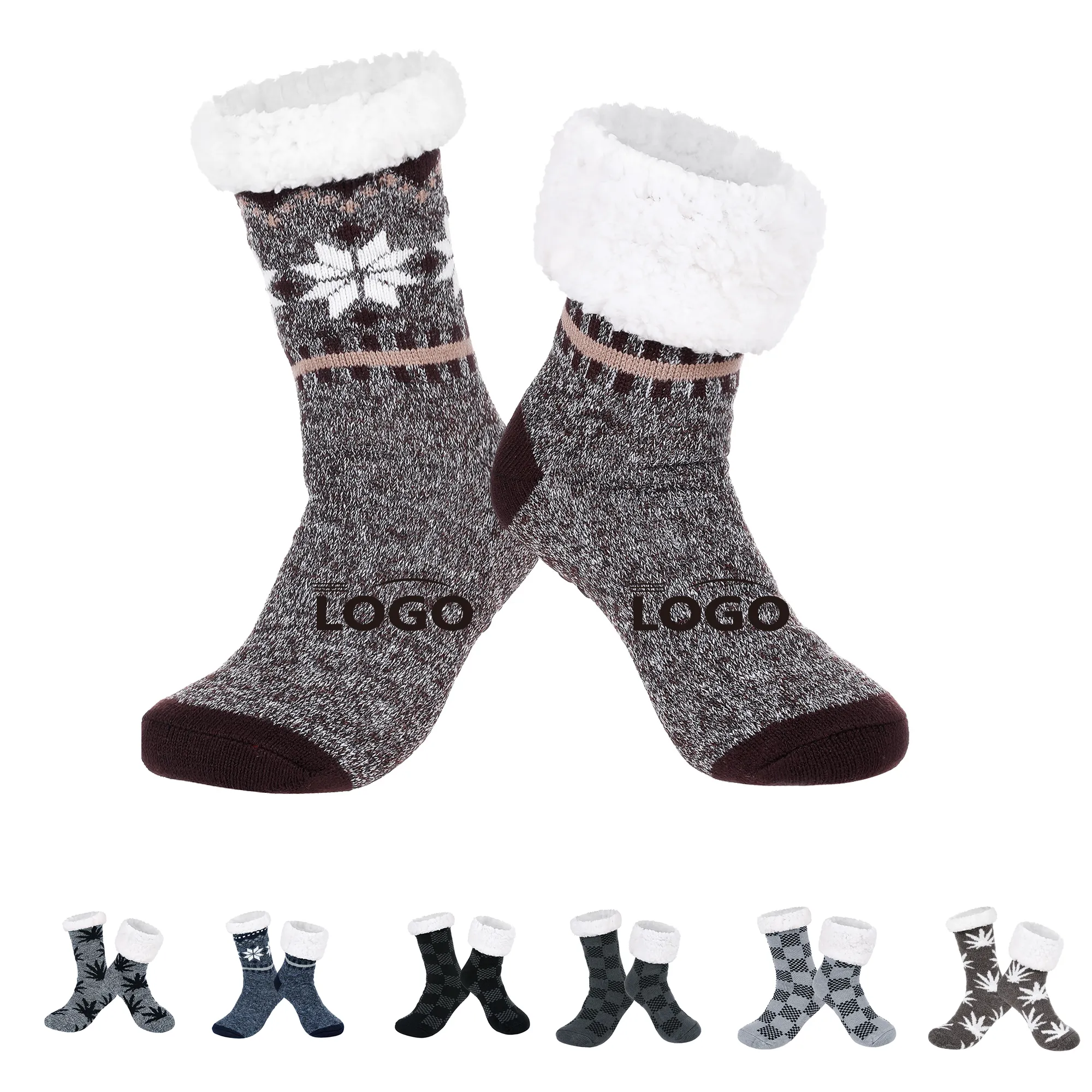 Fuzzy Slipper Socks 2
