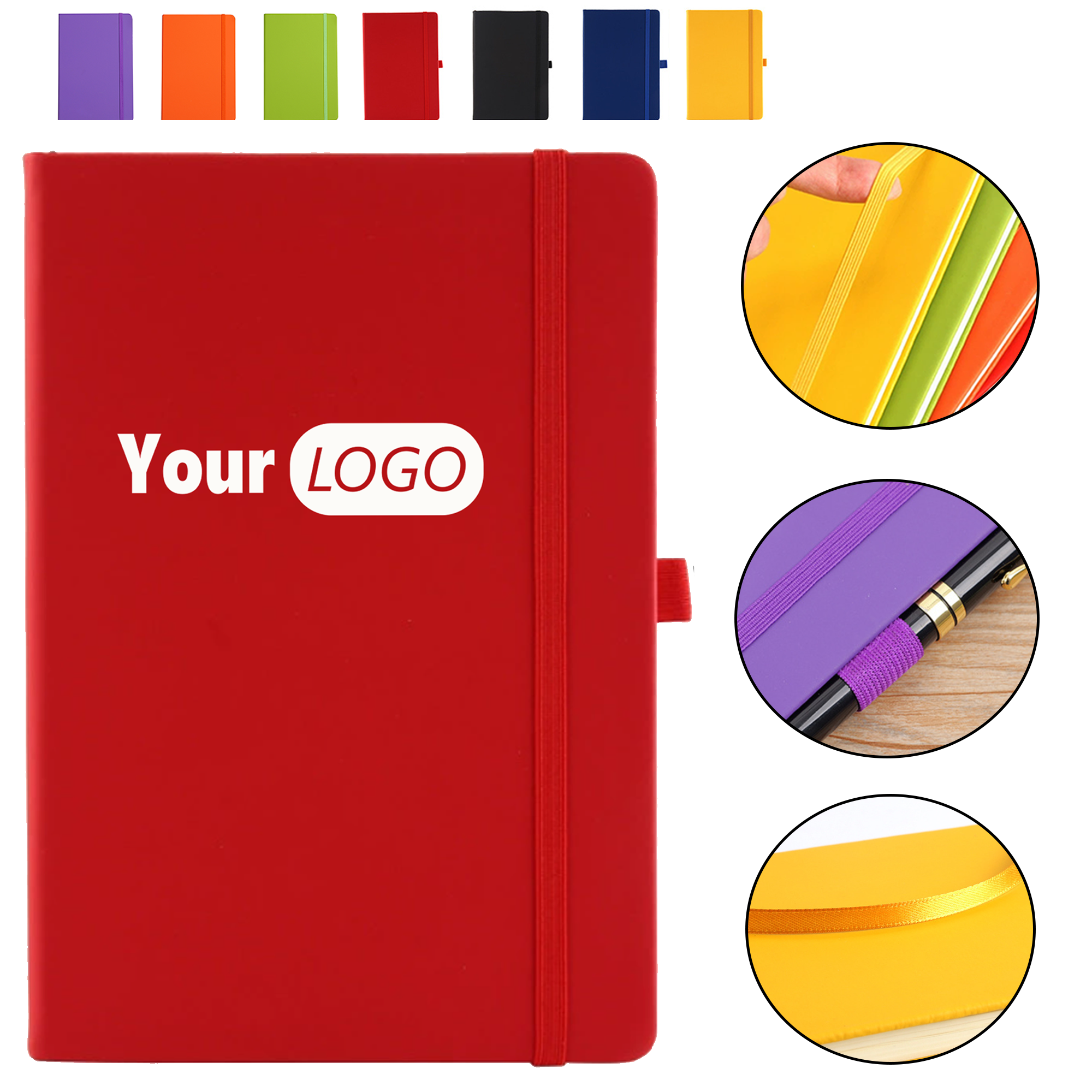 Custom A6 PU Waterproof Notebook 3