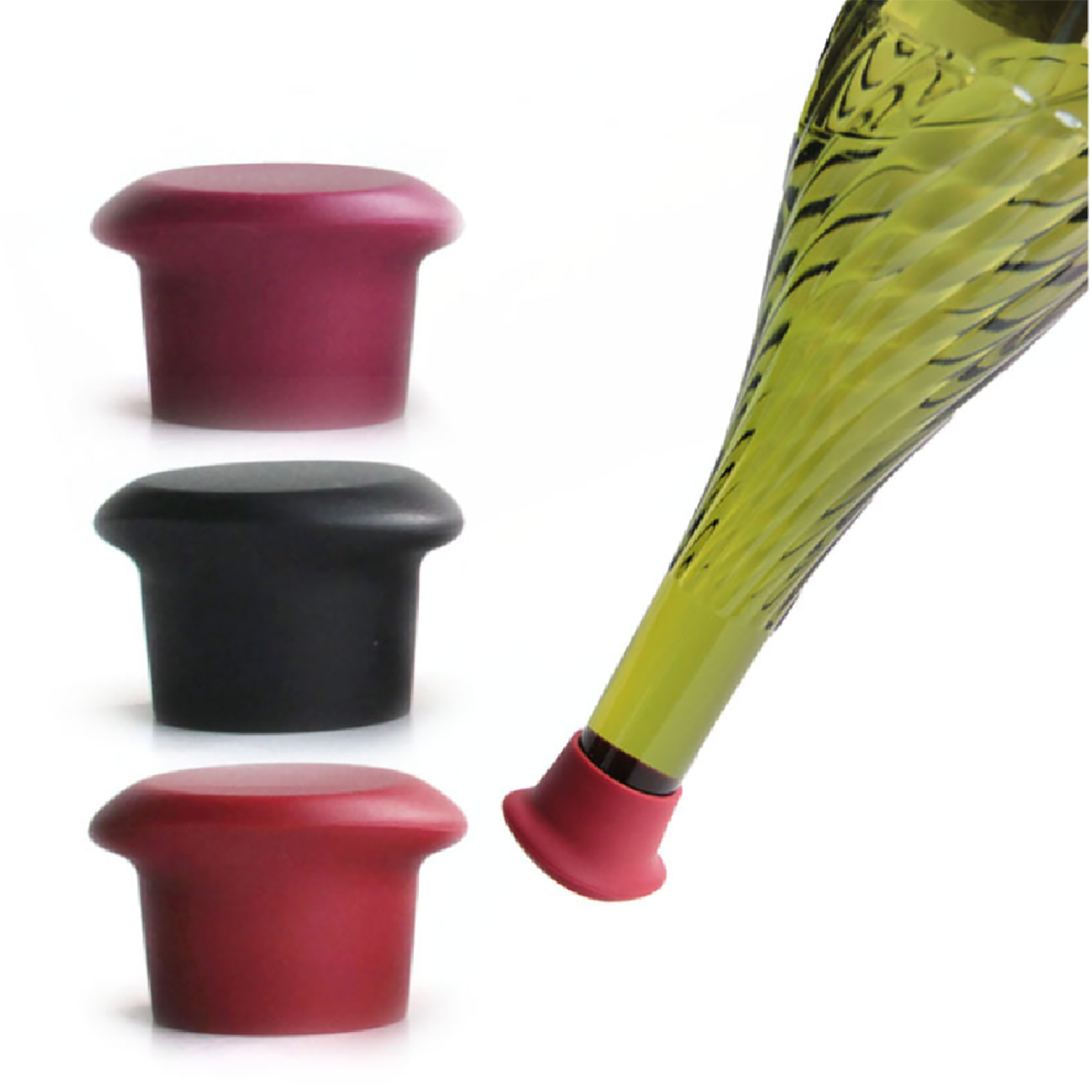 Silicone Wine Stoppers 1