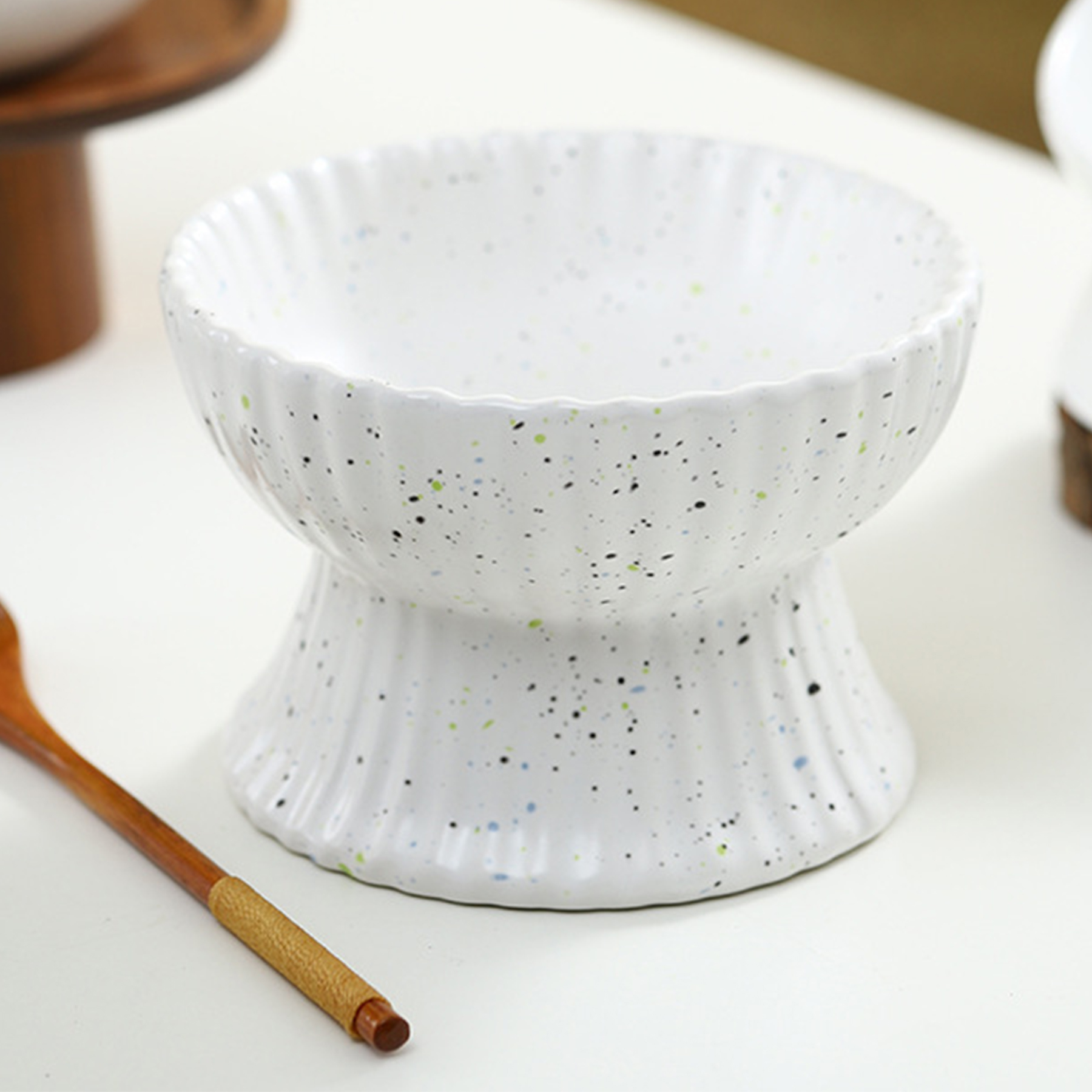 Ceramic Pet Ceramic Cat Food Bowl 5