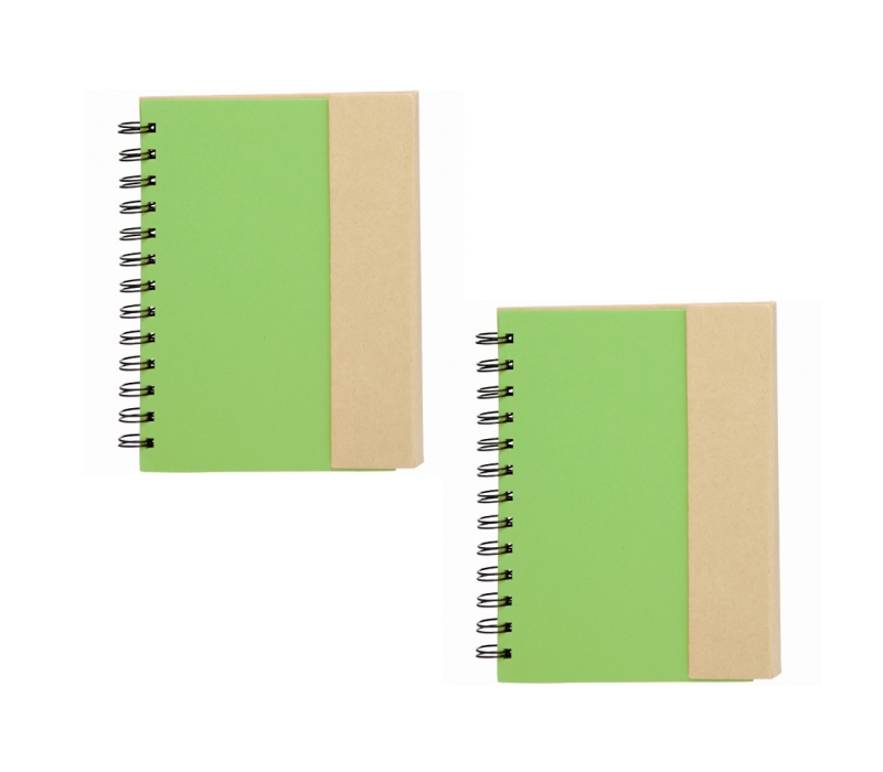 Eco-friendly Magnetic Two-Tone Spiral Notebook 1