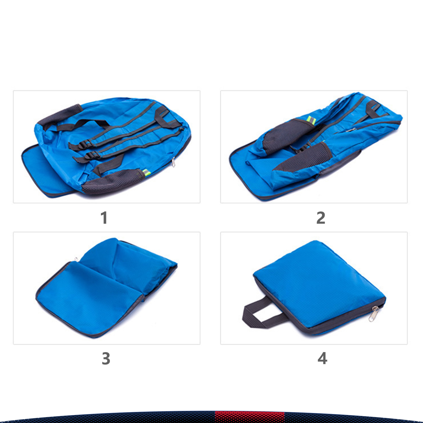 Pedec Folding Backpack, custom backpack with logo imprint 12