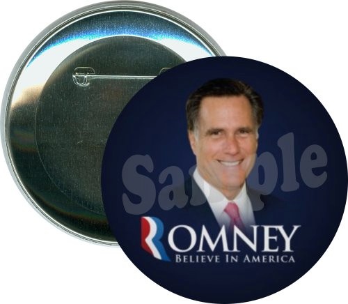 Romney Believe in America, Political Button