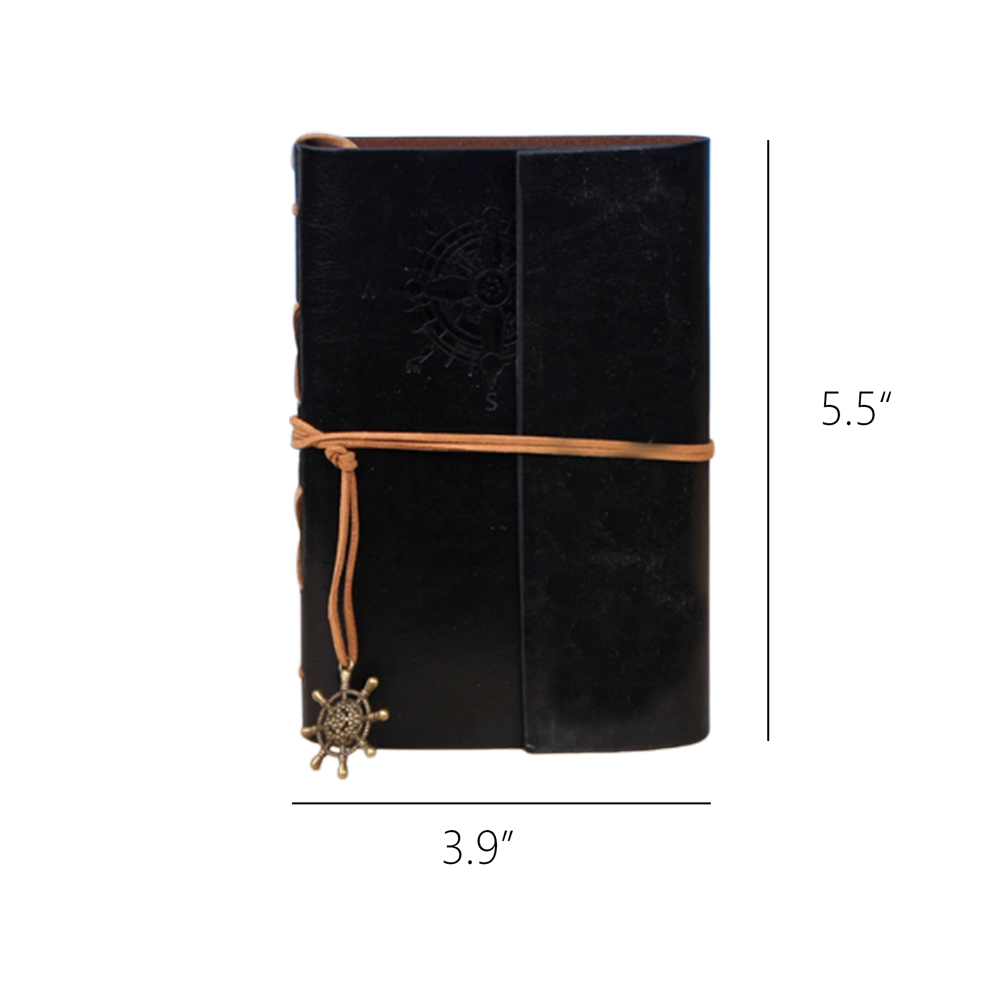 DIY Vintage Leather Notebook 8
