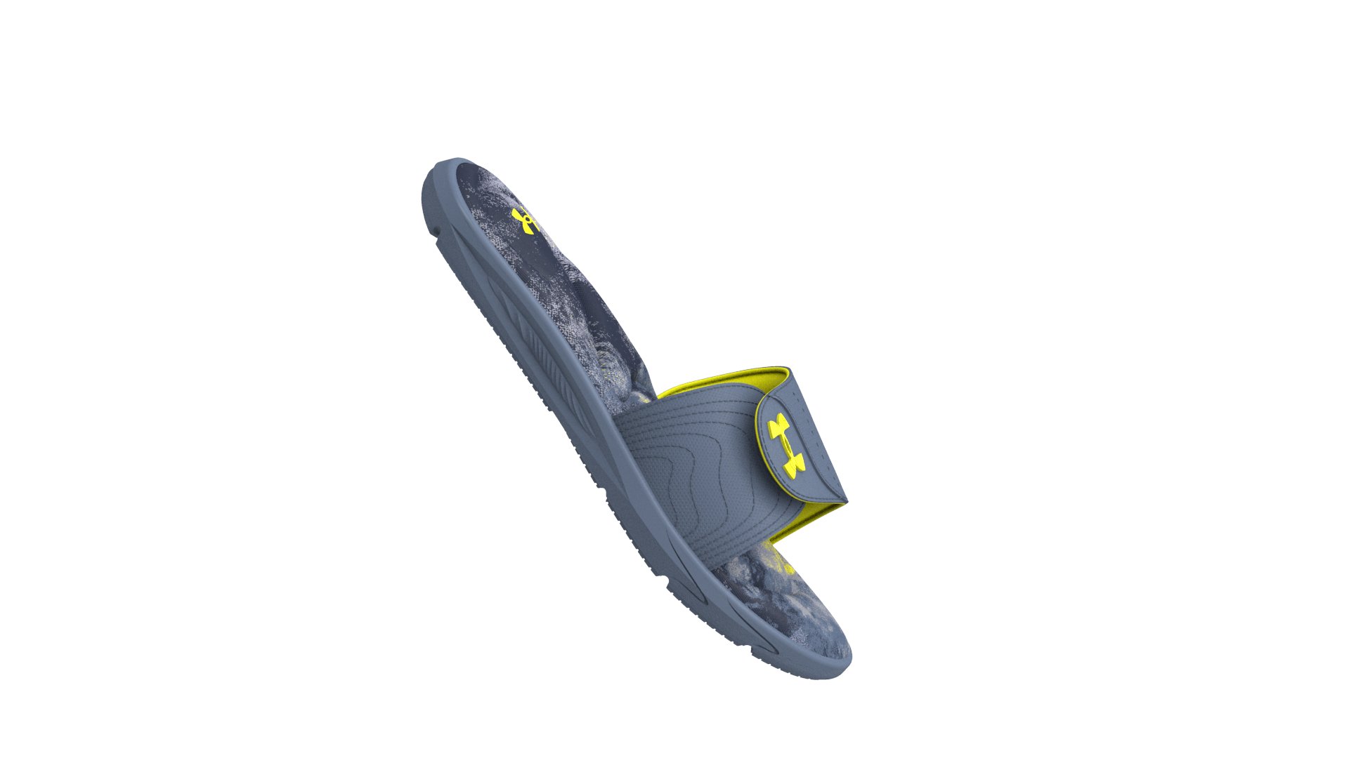 UA Ignite VI Graphic Footbed Women's Slides 4