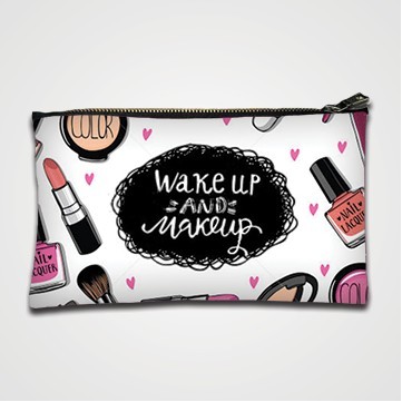 Custom Sublimated Canvas Zippered Pouch 5