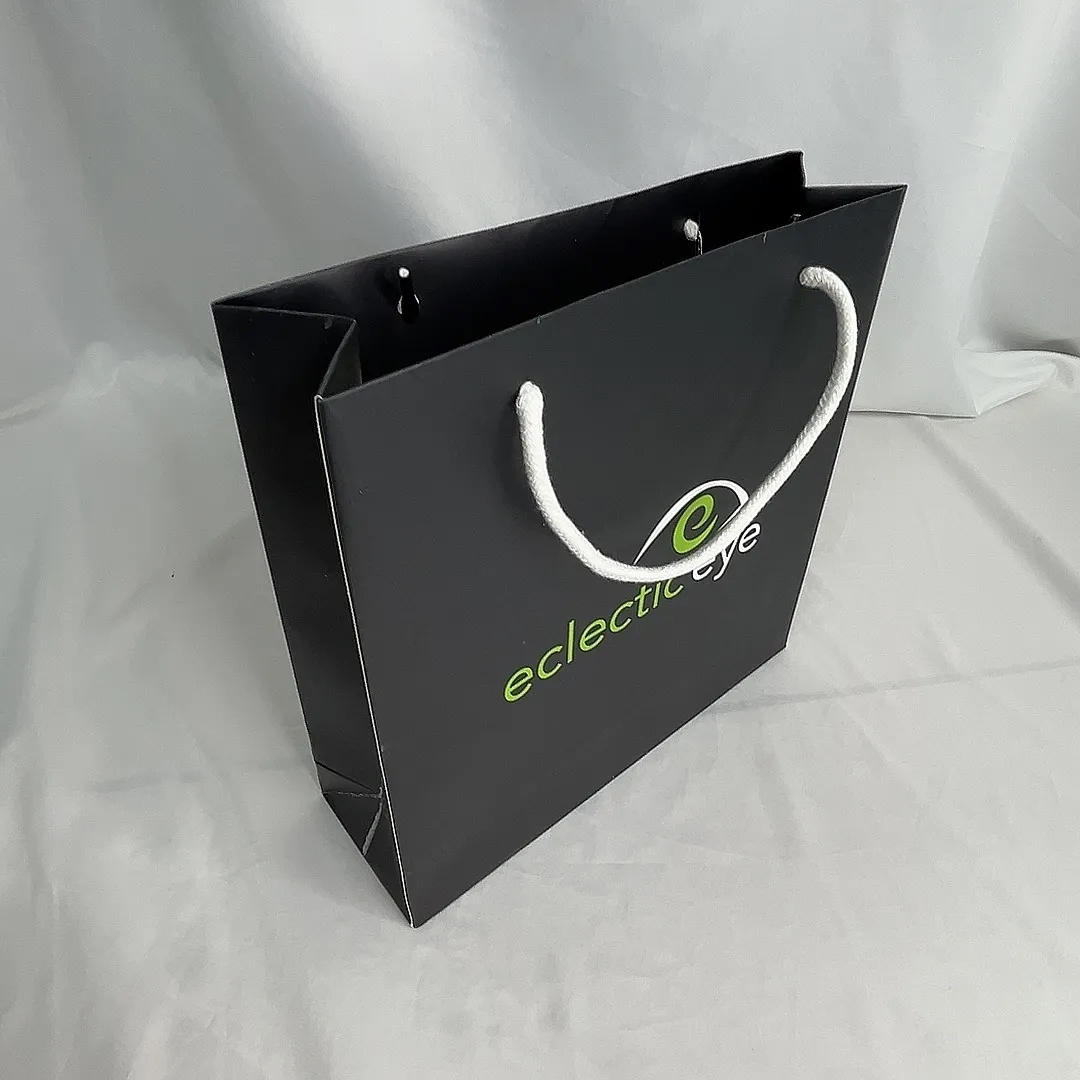 Paper Tote Bag With Cotton Handle And Cover 3