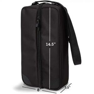 Custom Premium luxury Portable Wine Tote Bag 2