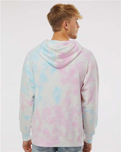 Unisex Midweight Tie-Dyed Hooded Sweatshirt - PRM4500TD 48