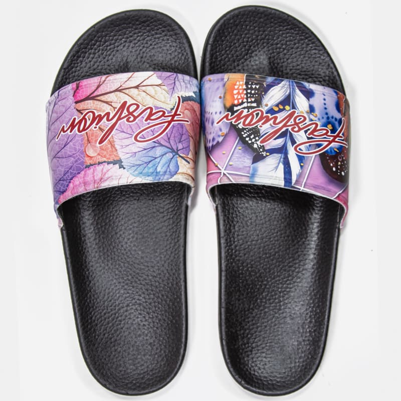 Custom Full Color Slide Sandals 10