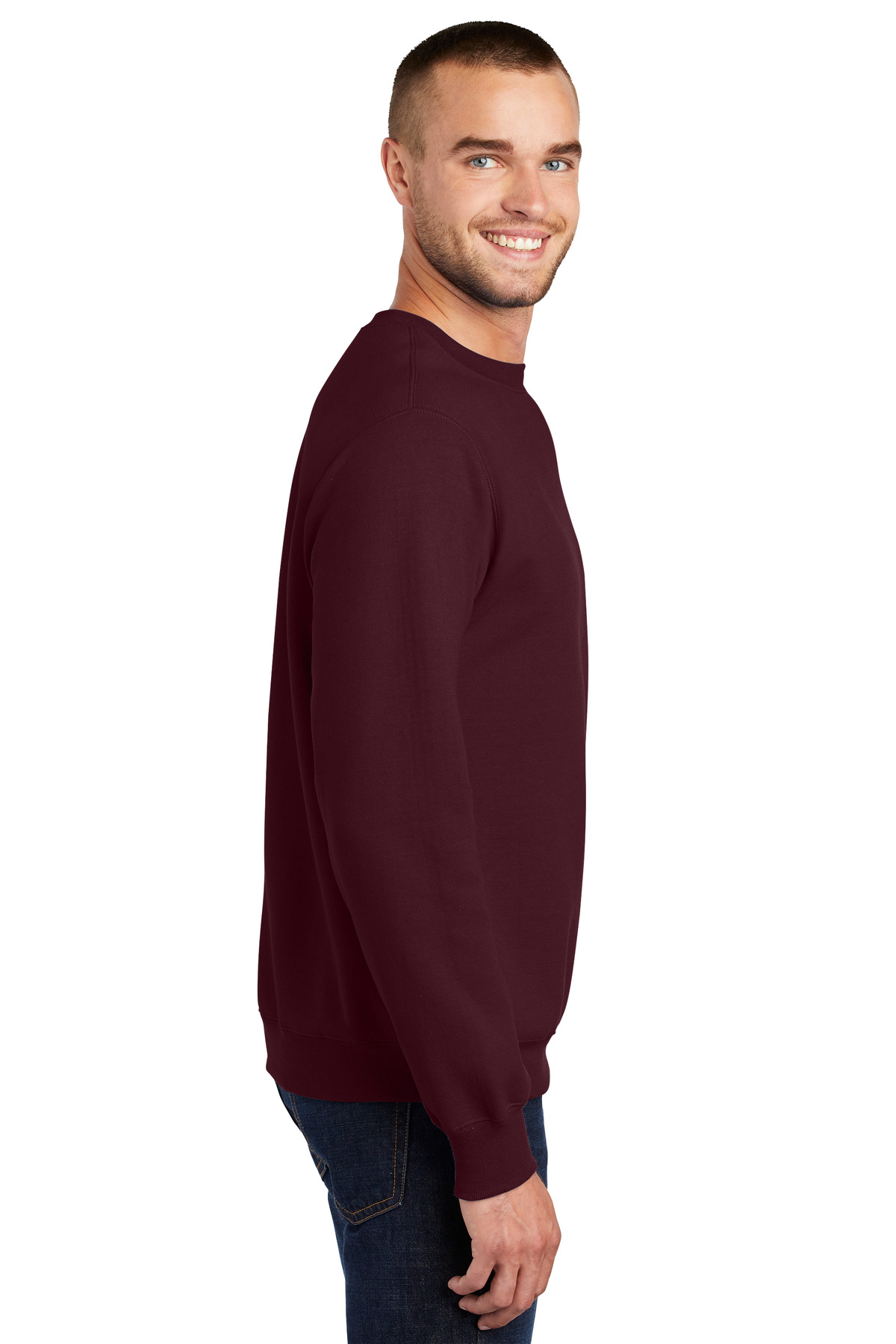 Port & Company® Essential Fleece Crewneck Sweatshirt, custom hoodie or sweatshirt with logo imprint 105