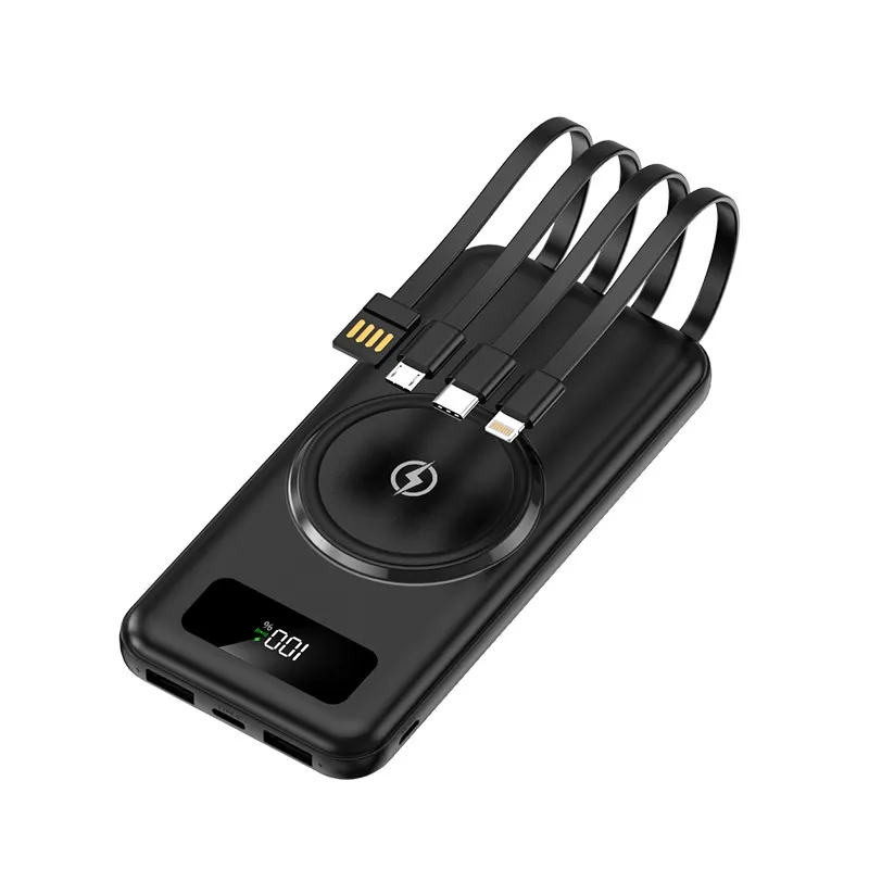 10000mAh Wireless Charger with Charging Cable 4
