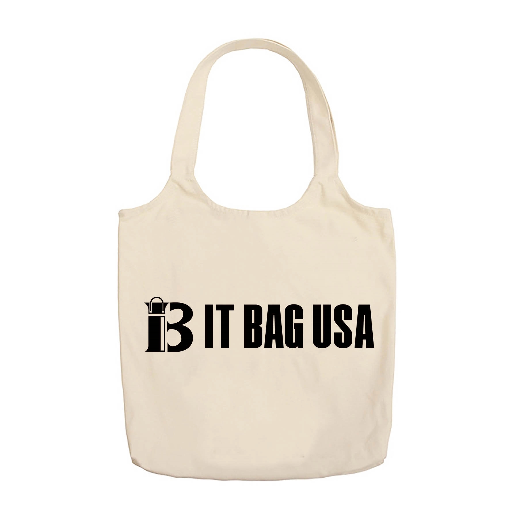 Canvas Tote Bags With Inner Pocket, custom tote bag with logo imprint 2