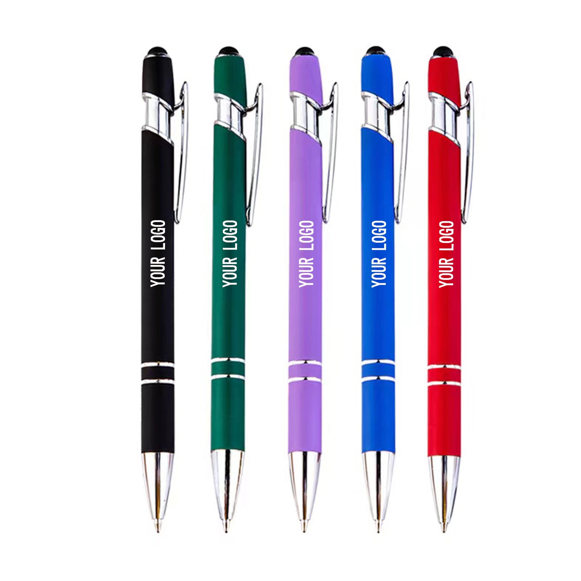 Metal Soft Pen With Stylus MOQ 100PCS 2