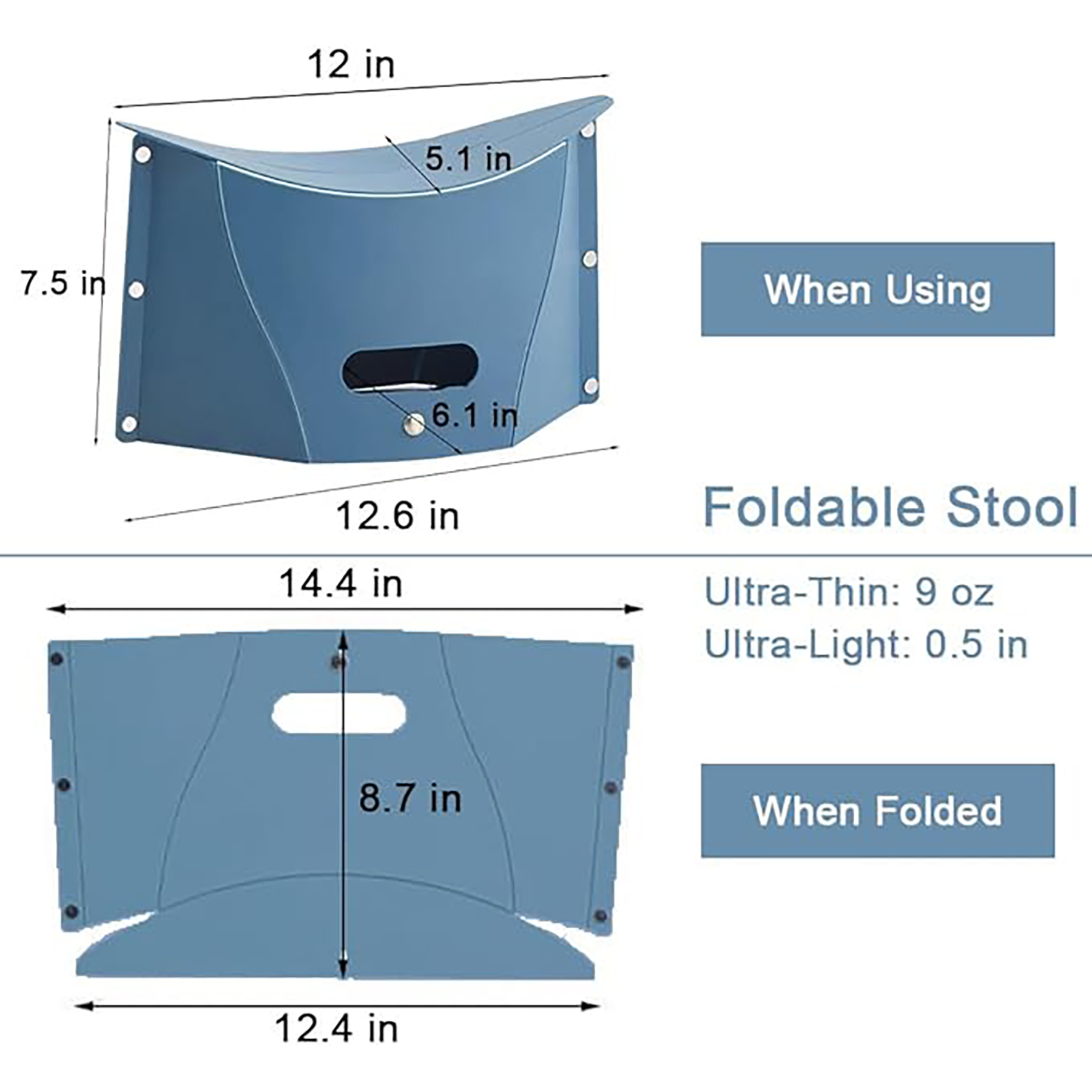 Card Folding Stool 6