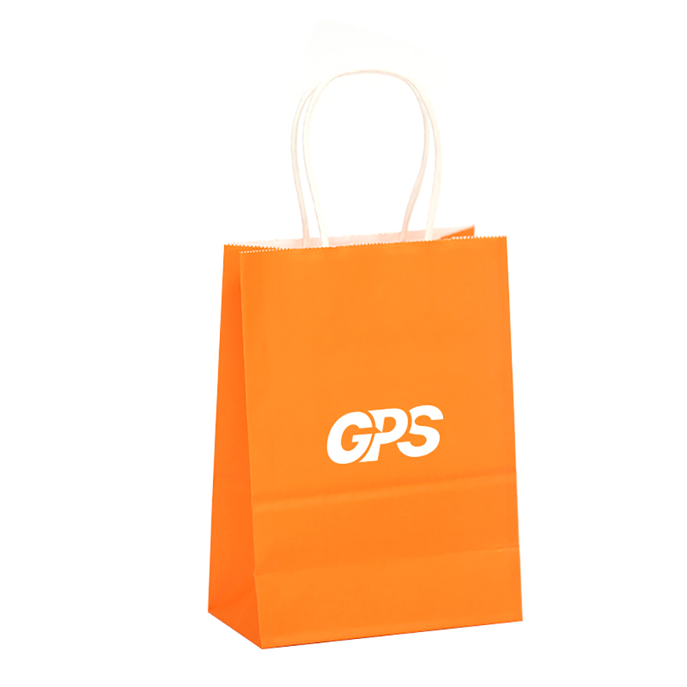 Eco-Conscious Recycled Kraft Paper Bags with Custom Logo Option 2
