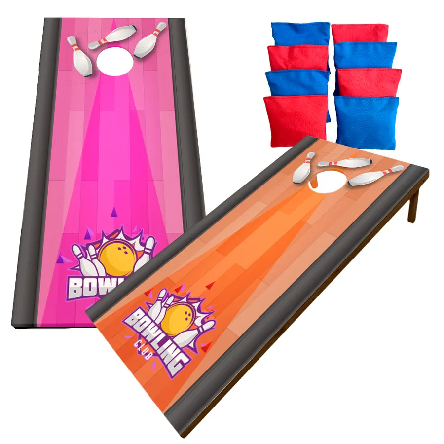 Wooden Cornhole Board Set 7