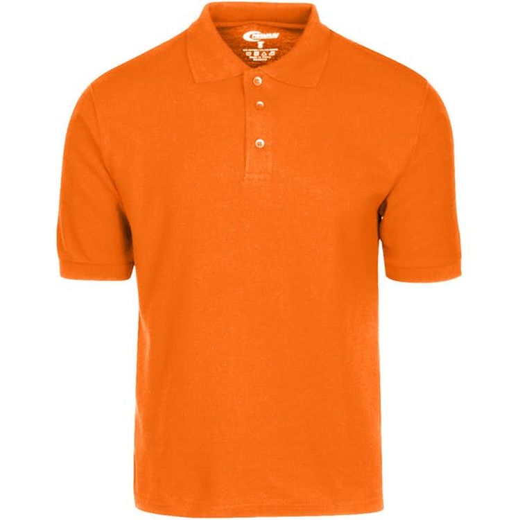 Men's Polo Shirts - Orange Size Small 2