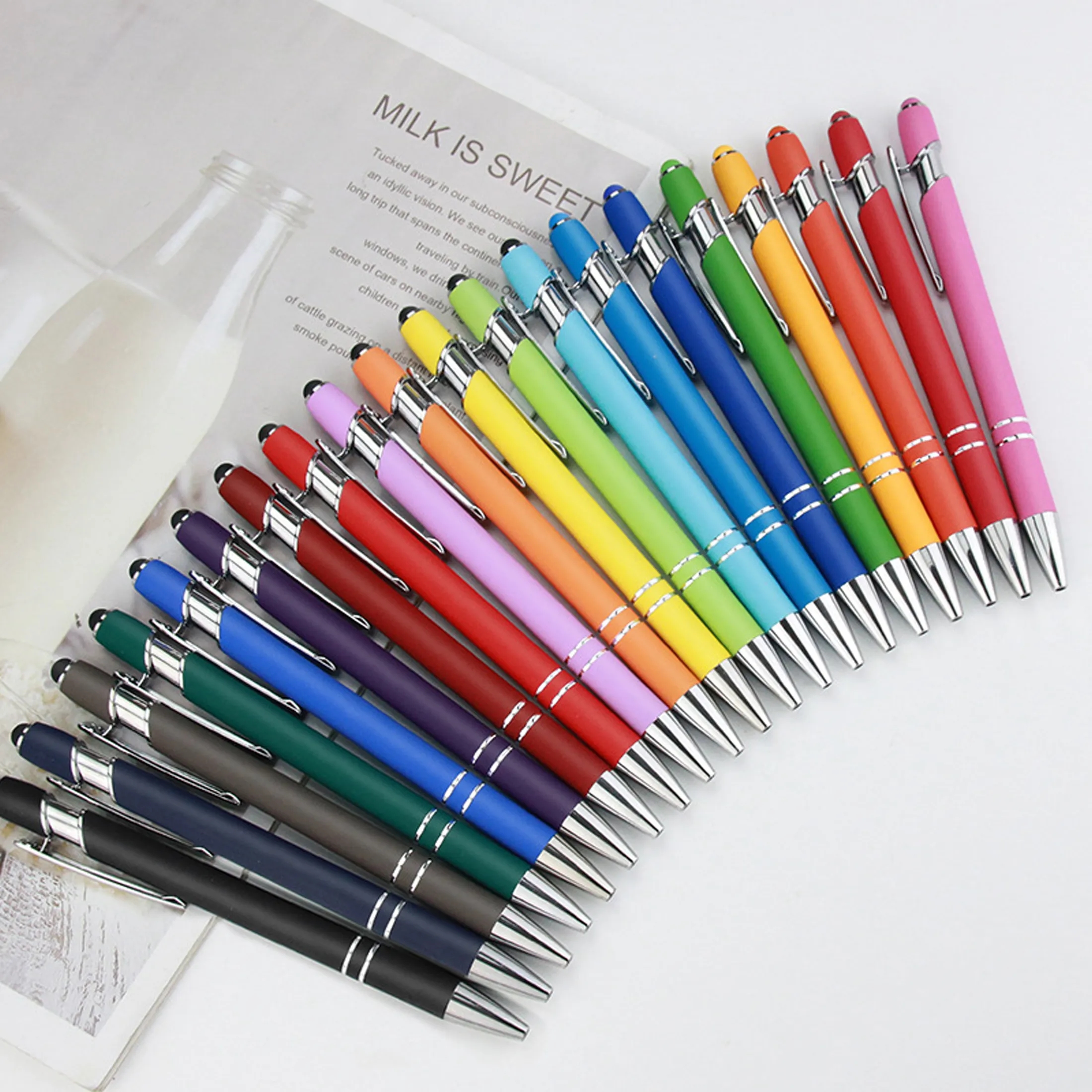 Soft Touch Click Metal Pen 11