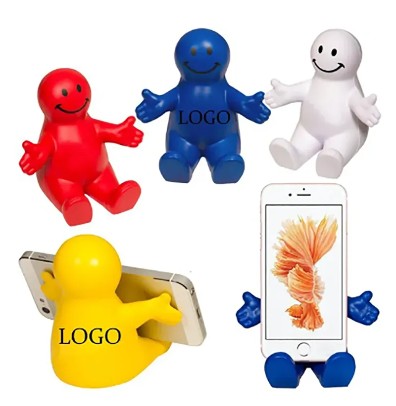 Custom Happy Dude Cell Phone Stand Stress Reliever 4
