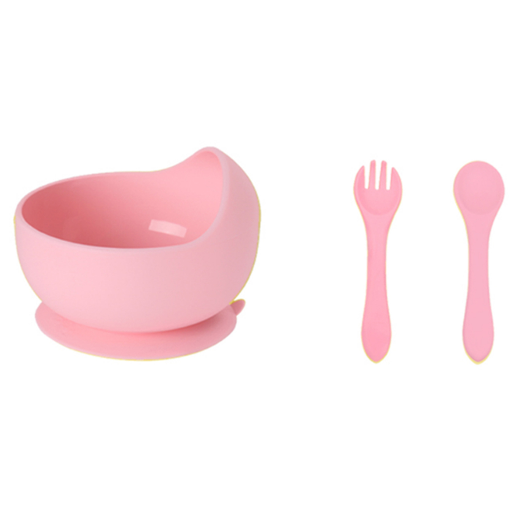 Durable Toddler Suction Cup Silicone Bowl Set 4