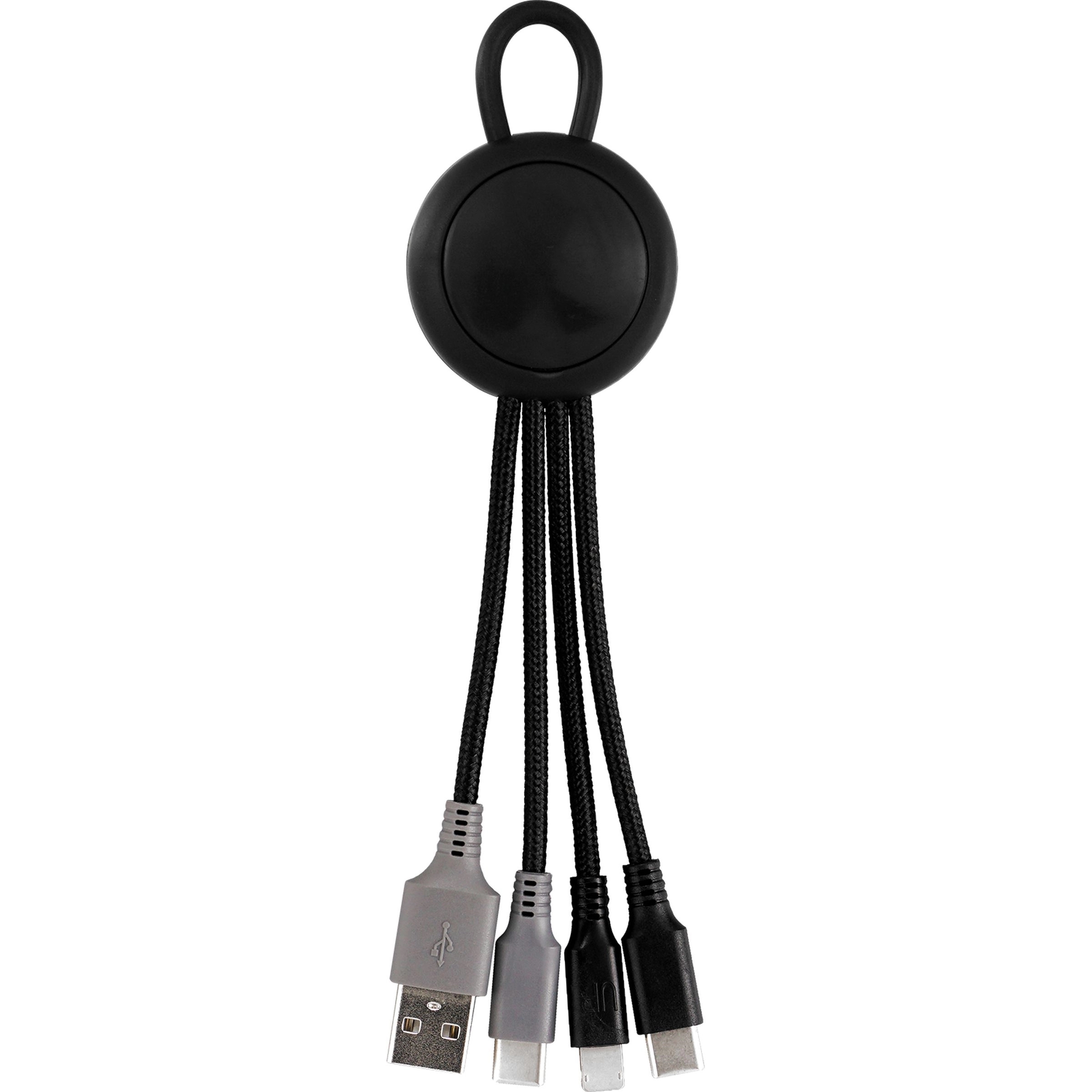 Color Light Up Loop 3-in-1 Duo Charging Cable 12