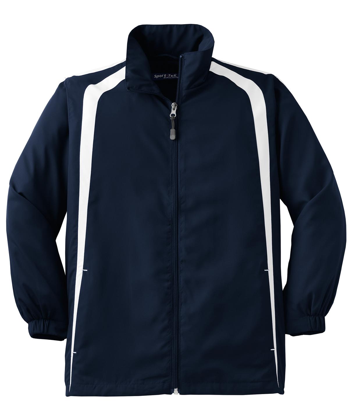 Sport-Tek Youth Colorblock Raglan Jacket. YST60 34
