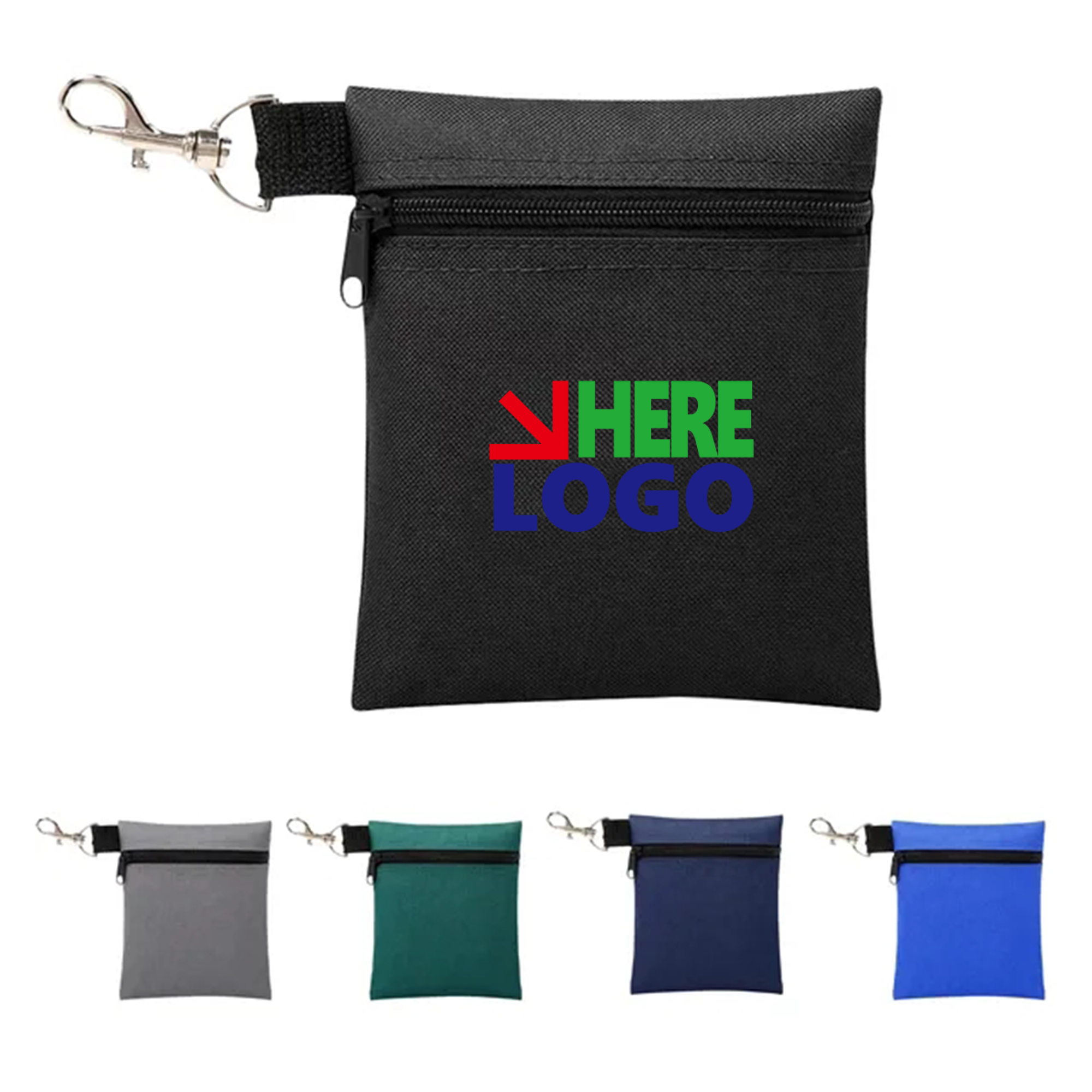 Zipper Golf Ball Bag 1