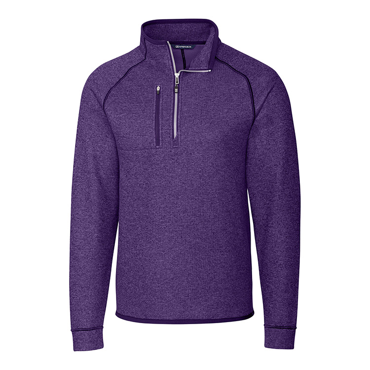 Cutter & Buck Mainsail Sweater-Knit Half-Zip Pullover Jacket 11