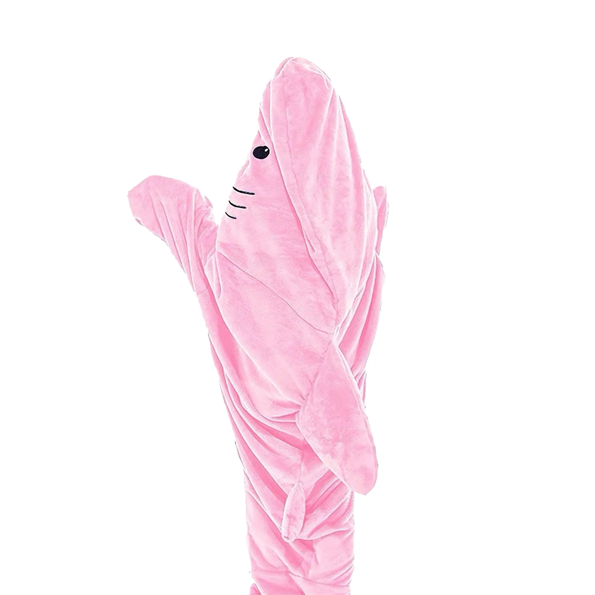 Cozy Shark  Blanket Hoodie Cosplay Lounging Hooded 4