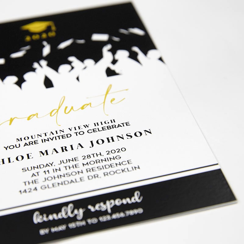 Custom Full Color 5 X 7 Inch Invitation Cards 10
