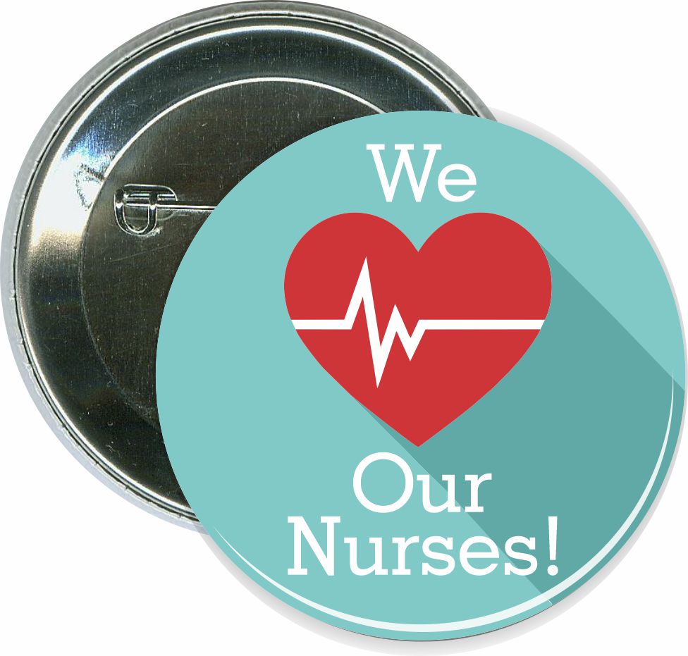 We Love Our Nurses, Nurse, Event Button 1